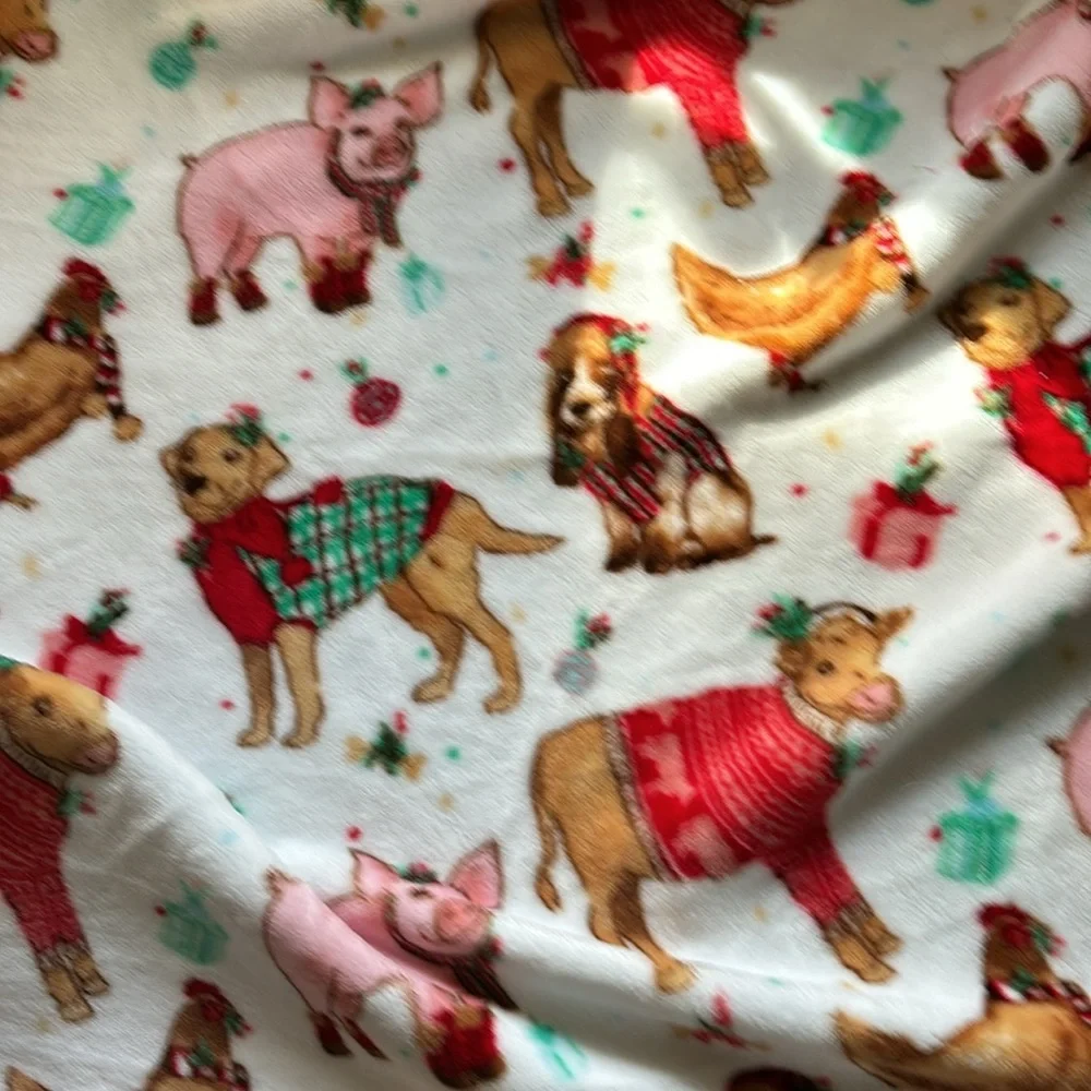 Holiday Velvet Plush Throw